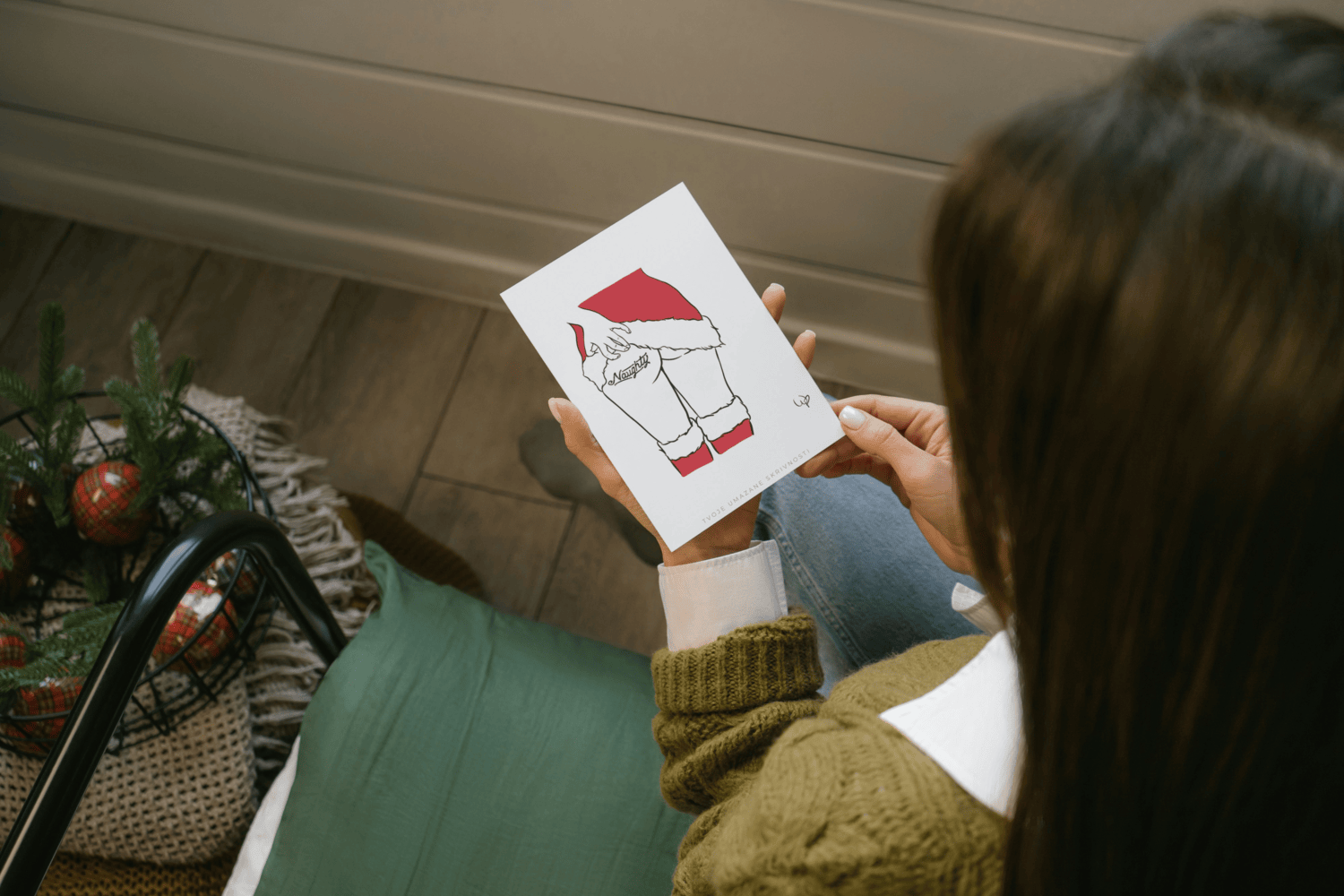 Voščilnica Naughty