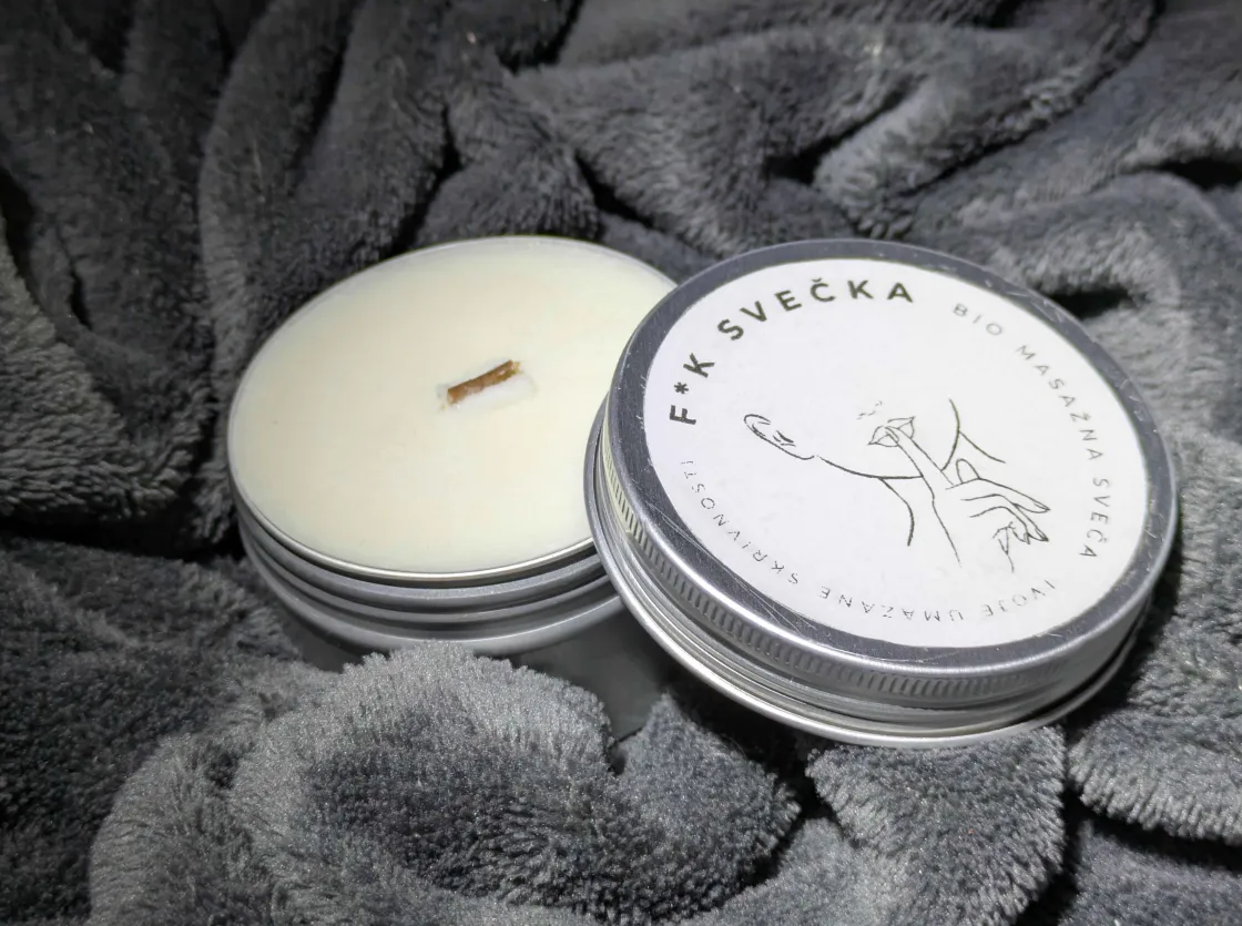 F*k masažna svečka, 100 ml - Image 2